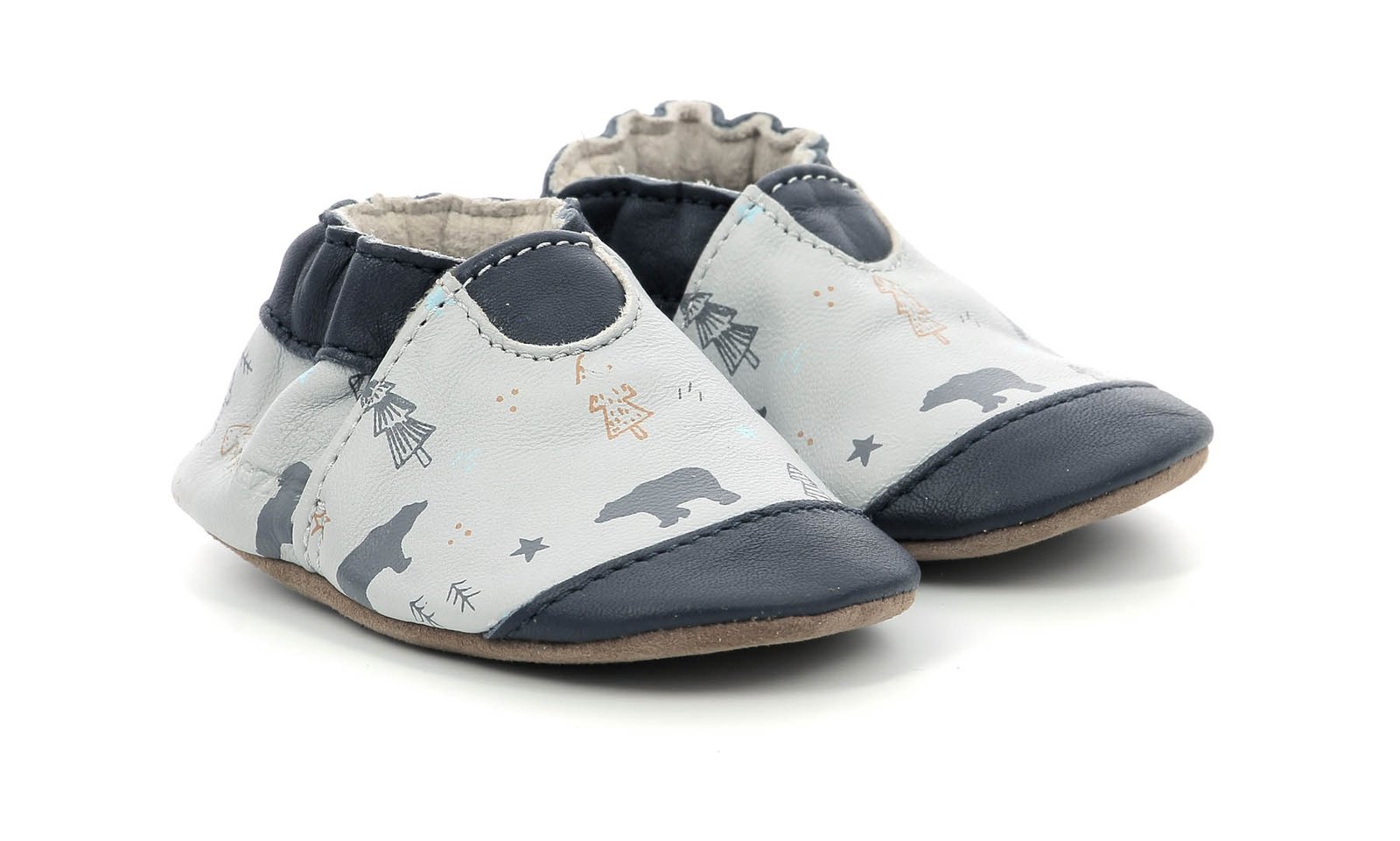 premiers_pas_robeez_garçon_wintering_bear_gris_clair_marine_1