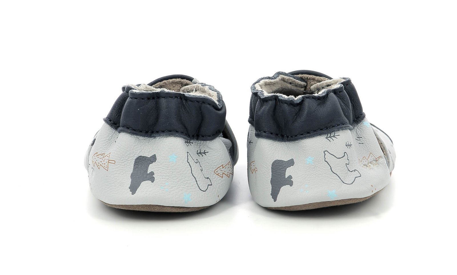 premiers_pas_robeez_garçon_wintering_bear_gris_clair_marine_4