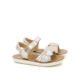 SHOOPOM / ETE 2025 / GOA HEART / COW ARTIC + CAOUTCHOUC / LT BRONZE