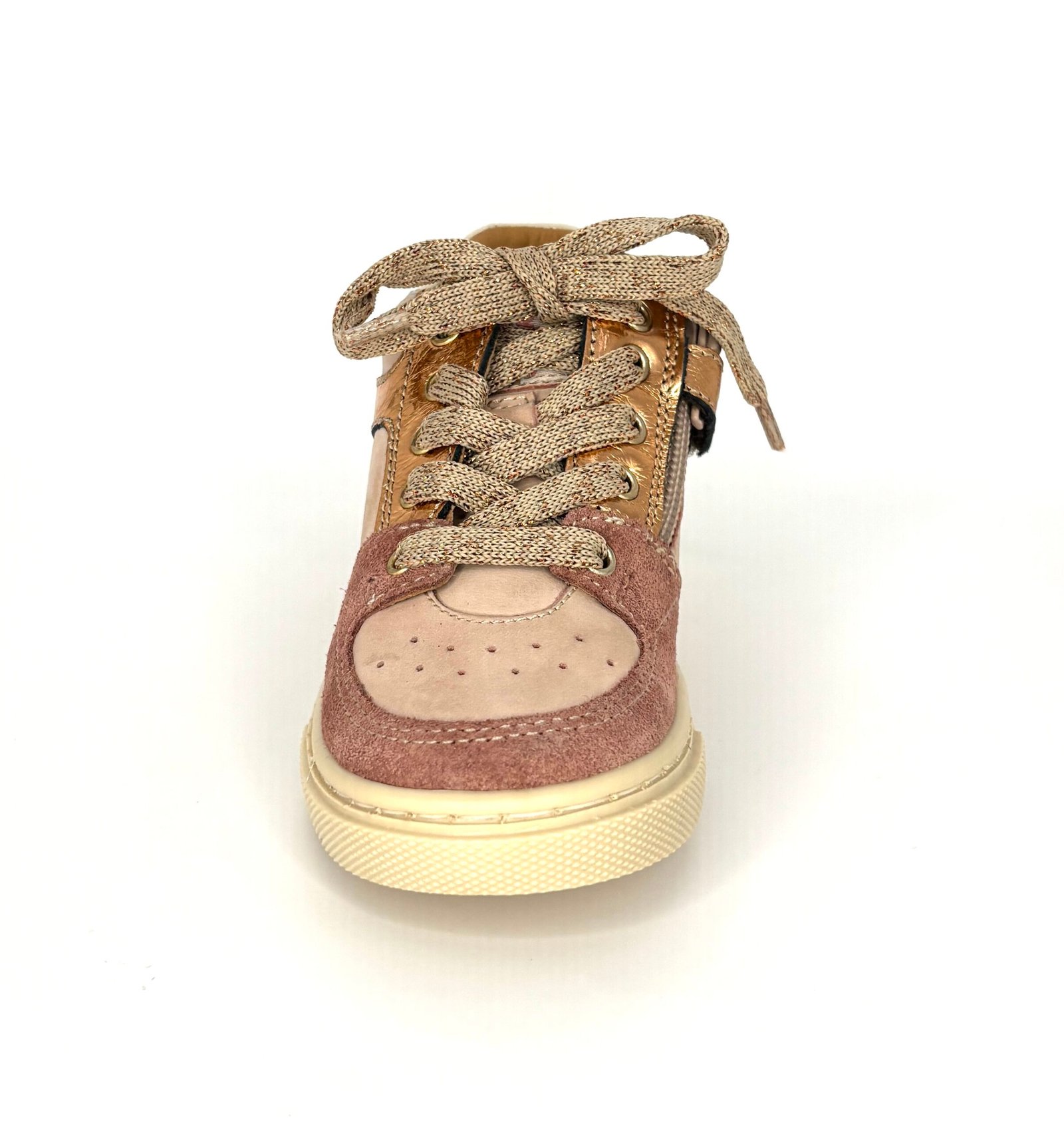 Babybotte Arielle Rose – baskets montantes en nubuck, vue 4