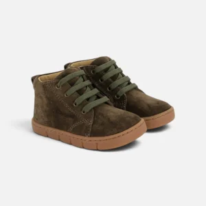 Pom d’Api Teko Zip Lace - Kaki – chaussures enfant