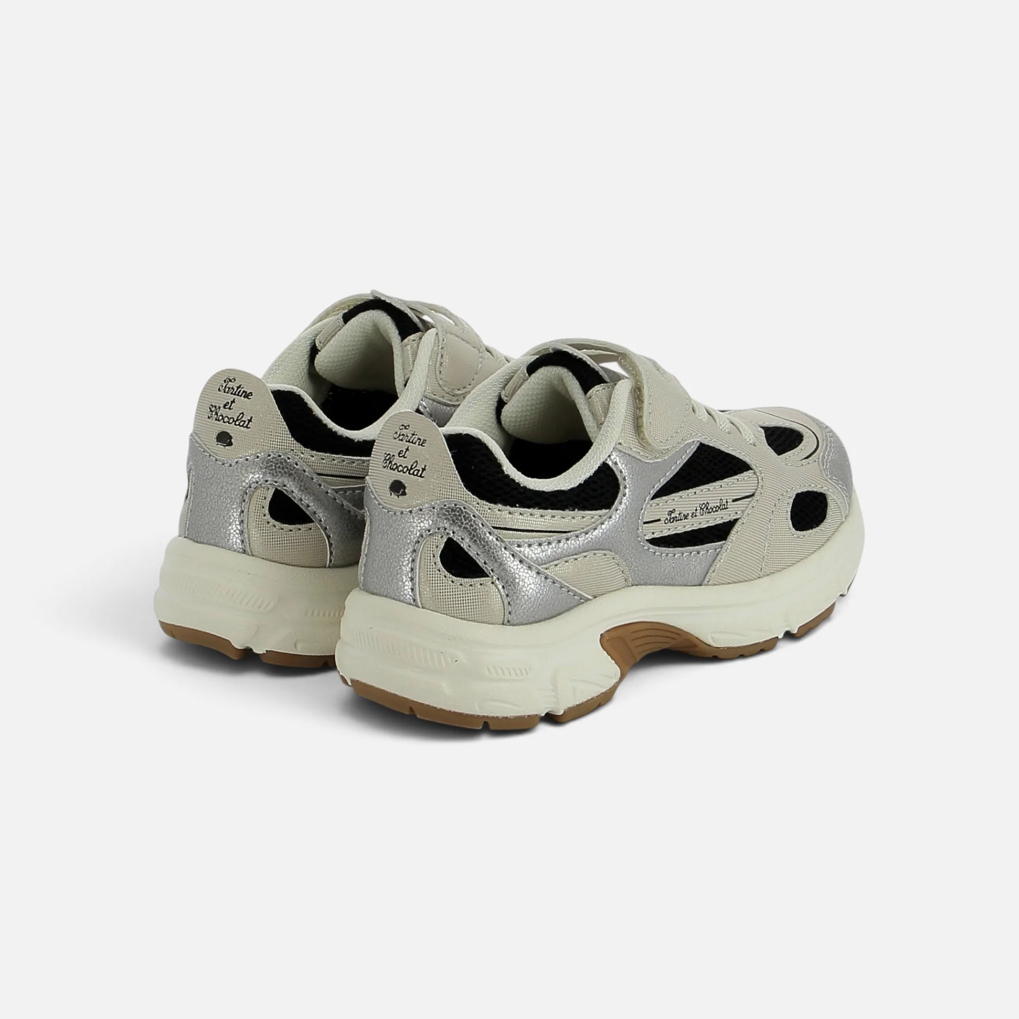 Tartine & Chocolat TC Sneak Jog - Black Beige – chaussures enfant